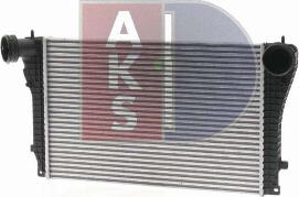 AKS Dasis 487038N - Intercooler, charger autospares.lv