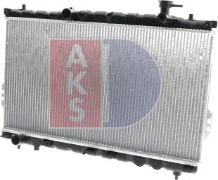 AKS Dasis 560019N - Radiator, engine cooling autospares.lv