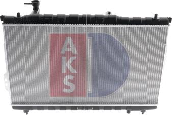 AKS Dasis 560019N - Radiator, engine cooling autospares.lv