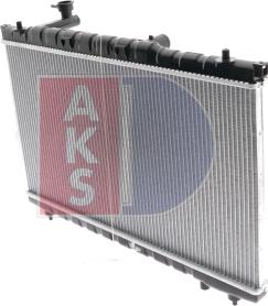 AKS Dasis 560019N - Radiator, engine cooling autospares.lv