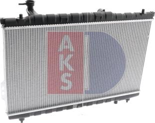 AKS Dasis 560019N - Radiator, engine cooling autospares.lv