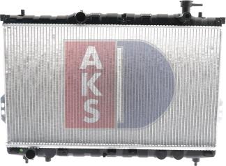 AKS Dasis 560019N - Radiator, engine cooling autospares.lv