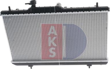 AKS Dasis 560015N - Radiator, engine cooling autospares.lv