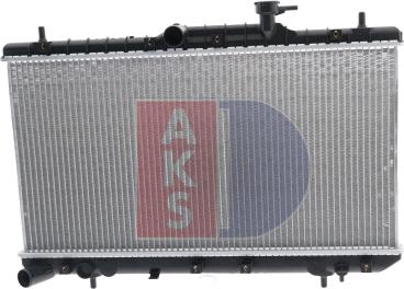 AKS Dasis 560015N - Radiator, engine cooling autospares.lv