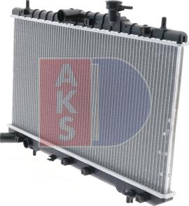 AKS Dasis 560015N - Radiator, engine cooling autospares.lv