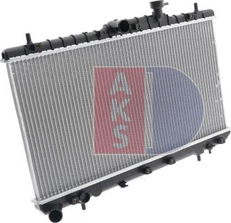 AKS Dasis 560015N - Radiator, engine cooling autospares.lv