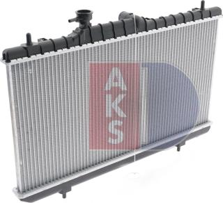 AKS Dasis 560015N - Radiator, engine cooling autospares.lv