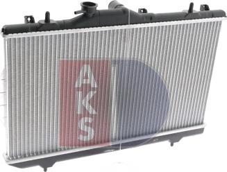 AKS Dasis 560120N - Radiator, engine cooling autospares.lv