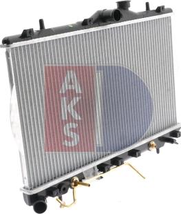 AKS Dasis 560120N - Radiator, engine cooling autospares.lv