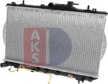 AKS Dasis 560120N - Radiator, engine cooling autospares.lv