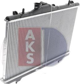 AKS Dasis 560120N - Radiator, engine cooling autospares.lv