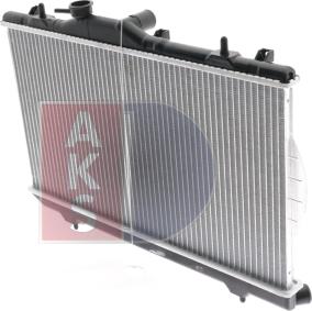 AKS Dasis 560120N - Radiator, engine cooling autospares.lv