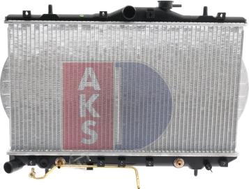 AKS Dasis 560120N - Radiator, engine cooling autospares.lv