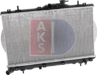 AKS Dasis 560340N - Radiator, engine cooling autospares.lv