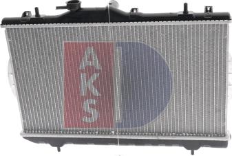 AKS Dasis 560340N - Radiator, engine cooling autospares.lv