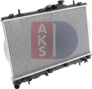 AKS Dasis 560340N - Radiator, engine cooling autospares.lv