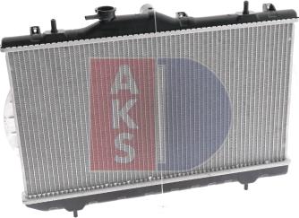 AKS Dasis 560340N - Radiator, engine cooling autospares.lv