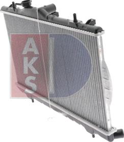 AKS Dasis 560340N - Radiator, engine cooling autospares.lv