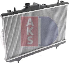 AKS Dasis 560340N - Radiator, engine cooling autospares.lv