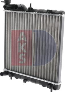 AKS Dasis 560350N - Radiator, engine cooling autospares.lv
