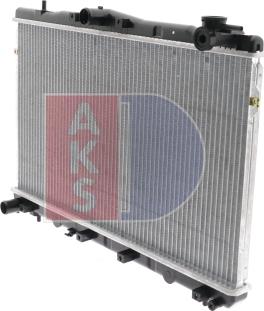 AKS Dasis 560220N - Radiator, engine cooling autospares.lv