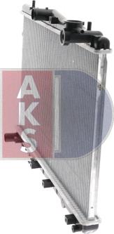 AKS Dasis 560220N - Radiator, engine cooling autospares.lv