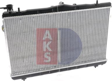 AKS Dasis 560220N - Radiator, engine cooling autospares.lv