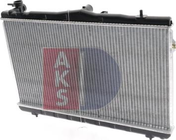 AKS Dasis 560220N - Radiator, engine cooling autospares.lv