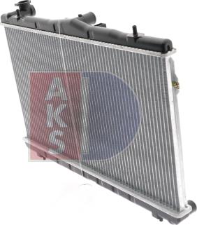 AKS Dasis 560220N - Radiator, engine cooling autospares.lv