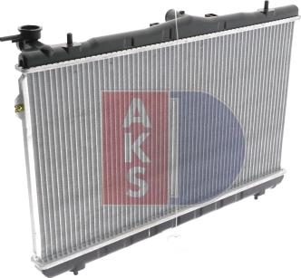 AKS Dasis 560220N - Radiator, engine cooling autospares.lv