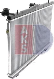 AKS Dasis 560220N - Radiator, engine cooling autospares.lv