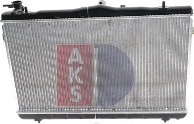 AKS Dasis 560220N - Radiator, engine cooling autospares.lv