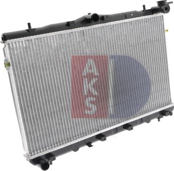 AKS Dasis 560220N - Radiator, engine cooling autospares.lv