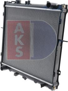 AKS Dasis 510130N - Radiator, engine cooling autospares.lv