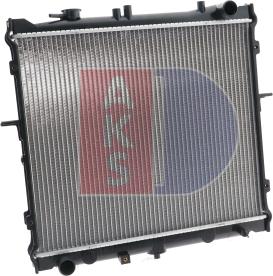 AKS Dasis 510130N - Radiator, engine cooling autospares.lv