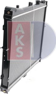 AKS Dasis 510130N - Radiator, engine cooling autospares.lv