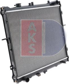 AKS Dasis 510130N - Radiator, engine cooling autospares.lv