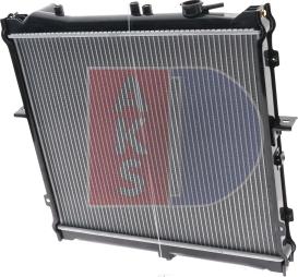 AKS Dasis 510130N - Radiator, engine cooling autospares.lv