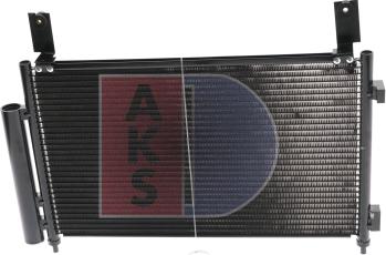 AKS Dasis 512043N - Condenser, air conditioning autospares.lv