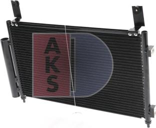 AKS Dasis 512043N - Condenser, air conditioning autospares.lv