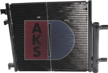 AKS Dasis 512075N - Condenser, air conditioning autospares.lv