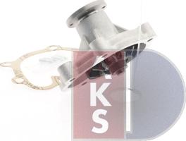 AKS Dasis 570496N - Water Pump autospares.lv