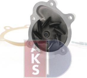 AKS Dasis 570497N - Water Pump autospares.lv