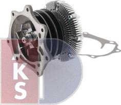 AKS Dasis 570454N - Water Pump autospares.lv