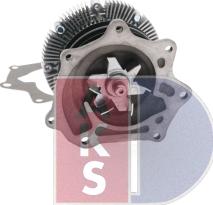 AKS Dasis 570454N - Water Pump autospares.lv