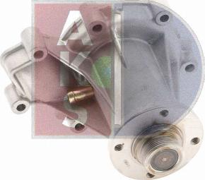 AKS Dasis 570400N - Water Pump autospares.lv