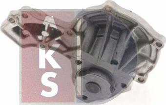 AKS Dasis 570546N - Water Pump autospares.lv