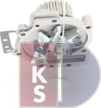 AKS Dasis 570547N - Water Pump autospares.lv