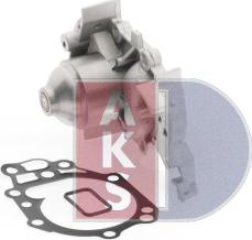 AKS Dasis 570554N - Water Pump autospares.lv