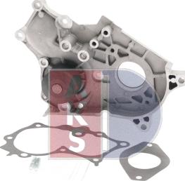 AKS Dasis 570655N - Water Pump autospares.lv